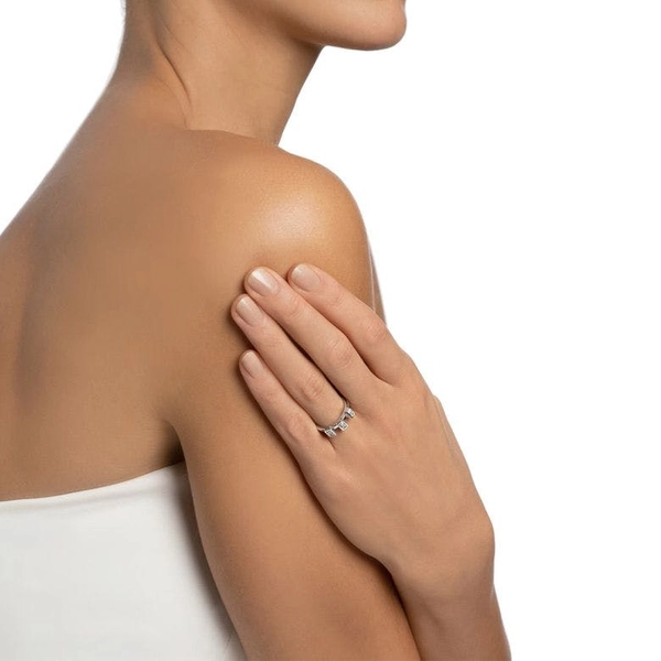 Baguette Wedding Ring 0.60 ct White Gold - Efva Attling ringar - Snabb frakt & paketinslagning - Nordicspectra.se