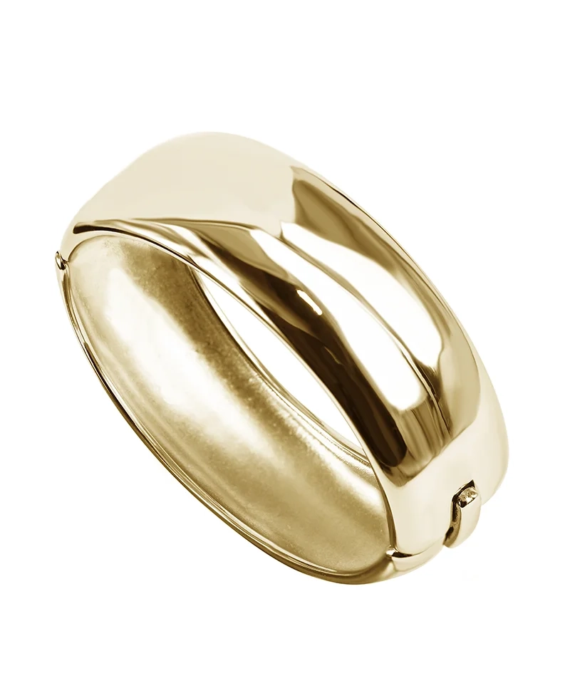 MEGAN Armring 30 mm Guld - Astrid & Agnes - Nordic Spectra