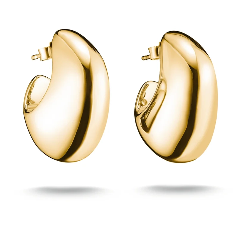 Thomas Sabo - Chunky Örhängen Guld