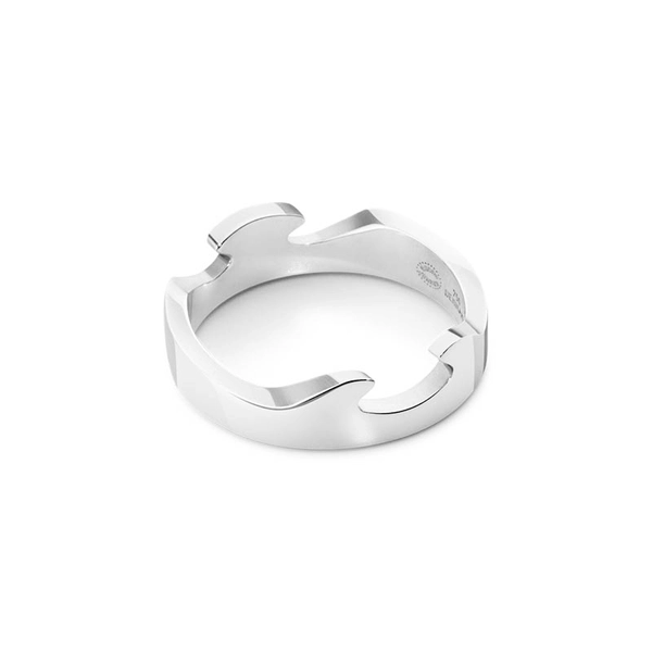 Fusion Außen Ring Weißes Gold von Georg Jensen, Schneller Versand - Nordicspectra.de