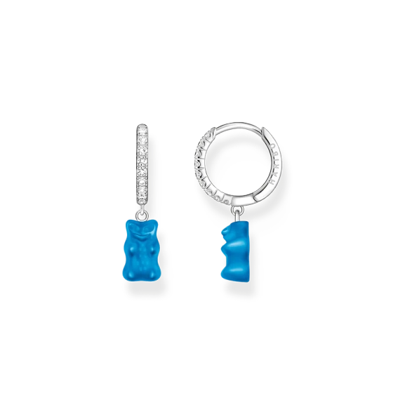 HARIBO Mini Single Creole White Gummy Bear with Sparkling Stones - Thomas Sabo - Suuri valikoima & ilmainen lahjapaketointi - Nordic Spectra