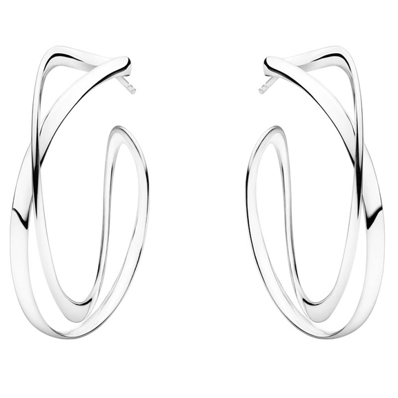 Infinity Hoops Stora - Georg Jensen örhängen - Snabb frakt & paketinslagning - Nordicspectra.se