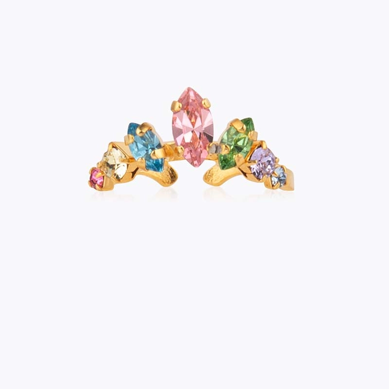 Caroline Svedbom – Luna Ring Gold Pastel Combo