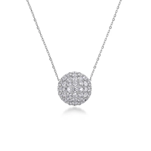 Bead Sparkle Necklace Steel - Edblad - Snabb leverans - Gratis paketinslagning