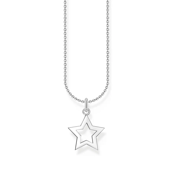 Halsband med Stjärna - Thomas Sabo - Snabb leverans & paketinslagning - Nordic Spectra