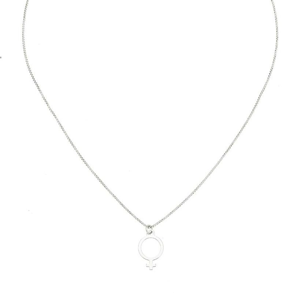 Letters Venus Necklace Silver -CU Jewellery - Snabb frakt & paketinslagning - Nordicspectra.se