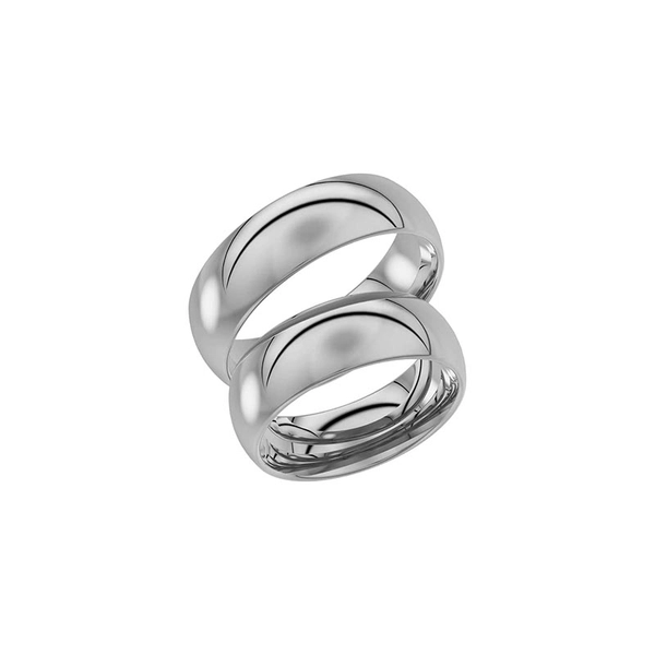 92-7 Vitguld - Vigsel- & förlovningsringar - Schalins - Fri storleksändring* - Nordic Spectra