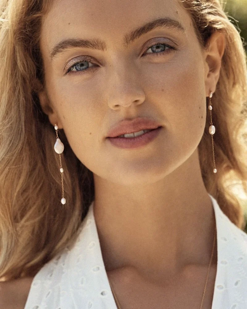 Ocean Earrings L Gold - Edblad - Snabb frakt & paketinslagning - Nordic Spectra