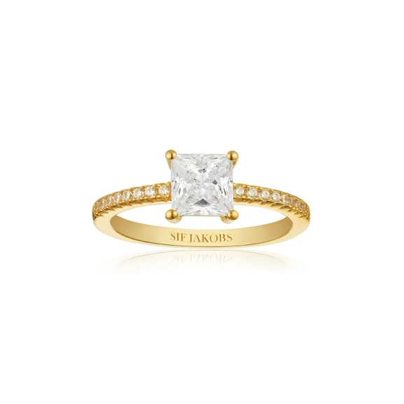 Ellera Quadrato Ring Gold von Sif Jakobs