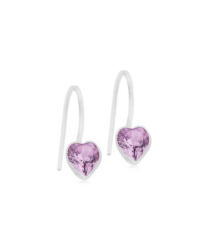 Blomdahl - MP Pendant Fixed Heart 6 mm Light Amethyst