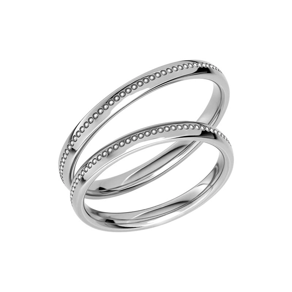 Reflection 09 Vitguld - Vigsel- & förlovningsringar - Schalins - Fri storleksändring* - Nordic Spectra