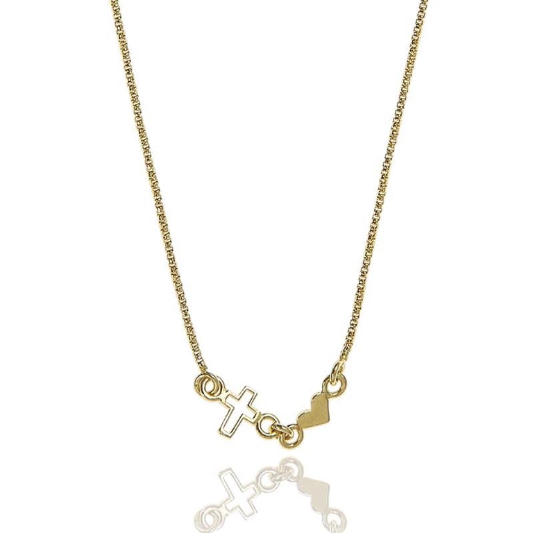 Trust Necklace Gold -CU Jewellery - Snabb frakt & paketinslagning - Nordicspectra.se