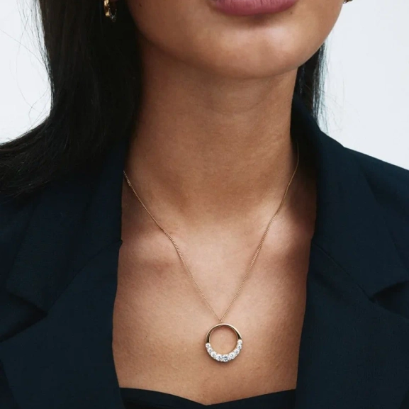 Monarch Necklace L Gold