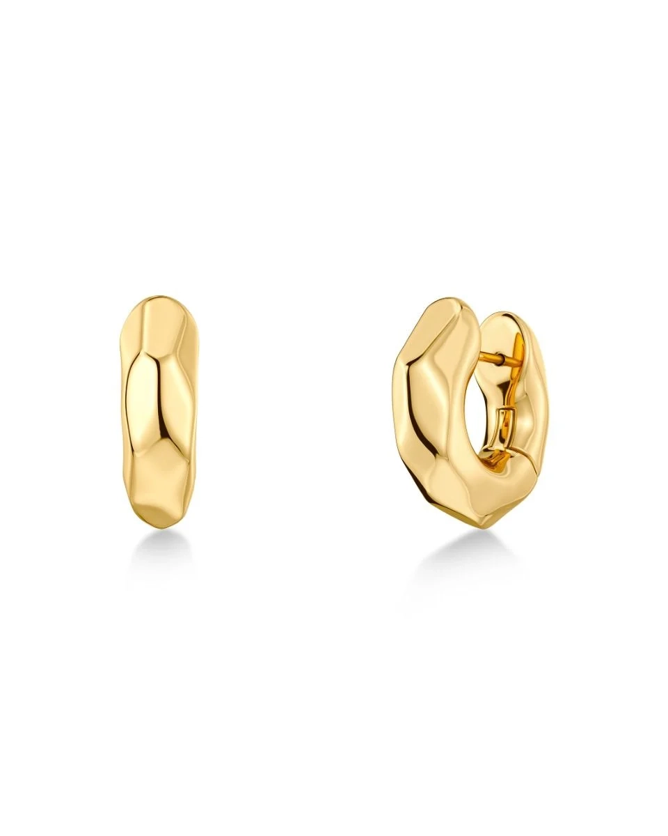 Edblad - Crystalite Hoops S Gold