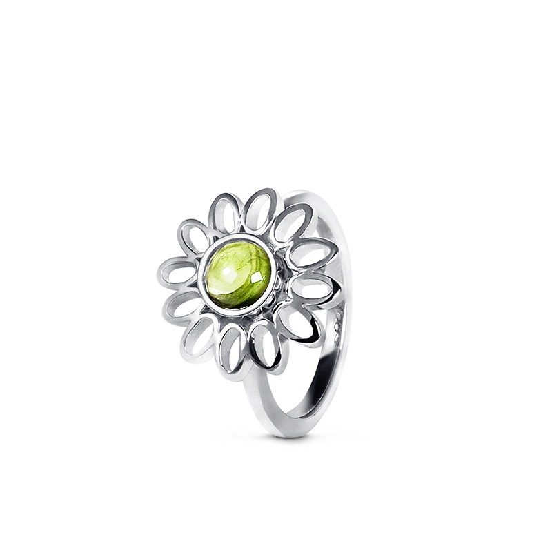 Love Palette Ring Peridot - Snabb frakt & fri paketinslagning - Nordicspectra.se