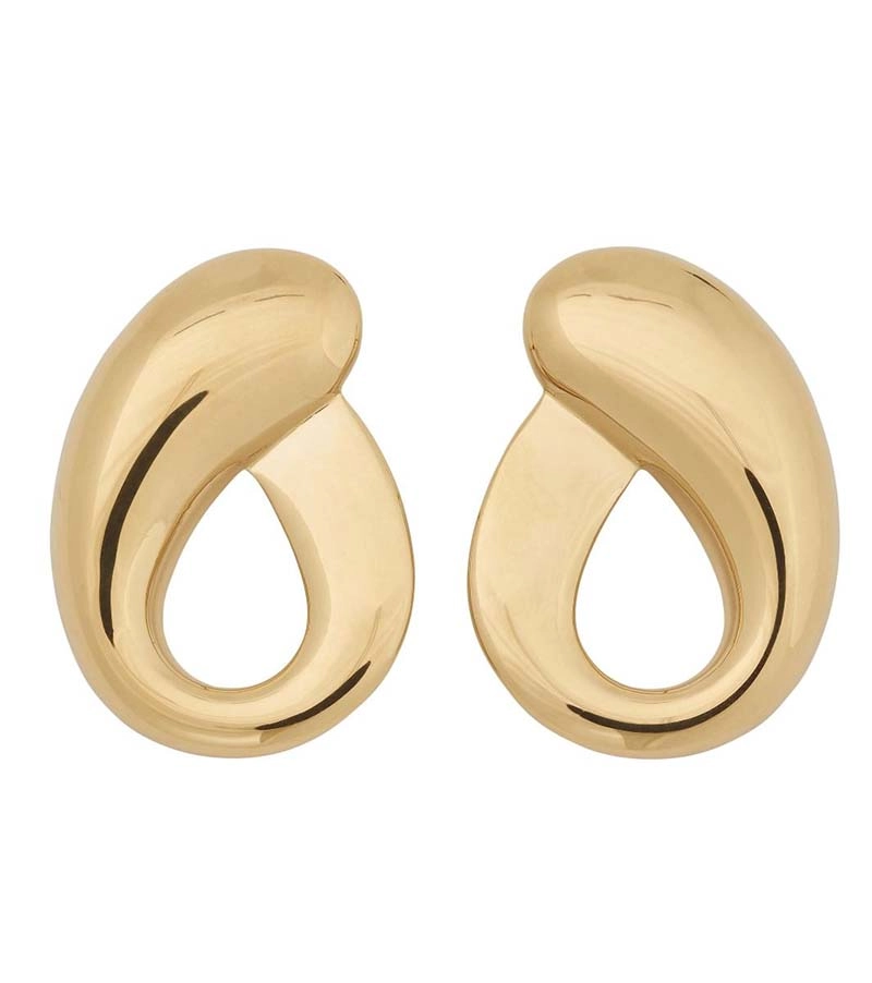 Edblad - Paisley Studs L Gold