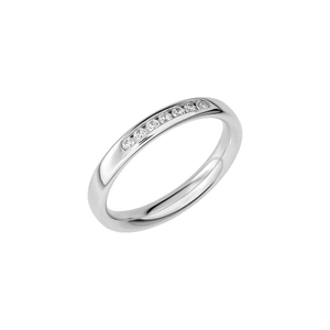 SR2017 White Gold - Wedding & engagement rings - Schalins - Scandinavian design - Nordic Spectra