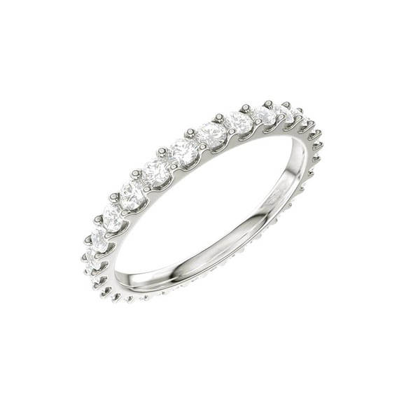 Eterna 04 Platinum - Wedding & engagement rings - Schalins - Scandinavian design - Nordic Spectra