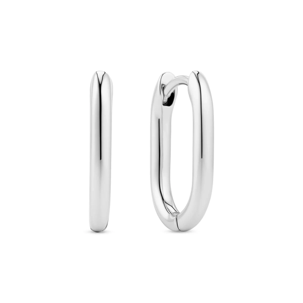 Capriana Pianura örhängen i silver