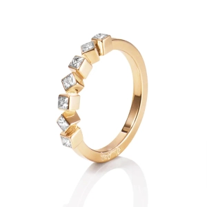 Love Dice & Stars Ring Gold - Efva Attling - Vigsel- & Förlovningsringar - Nordic Spectra