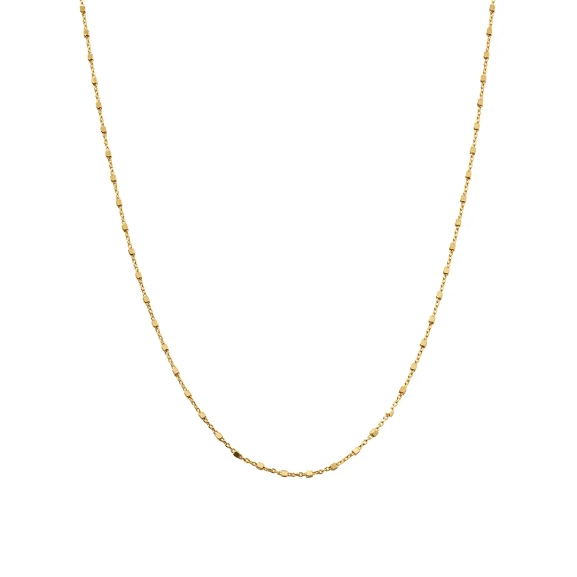 Sheer Station Necklace Gold - Syster P - Snabb leverans & Gratis paketinslagning - Nordic Spectra