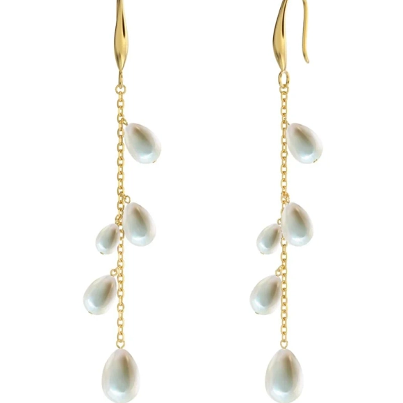 Angeleno Earrings Gold - Edblad - Snabb frakt & paketinslagning - Nordic Spectra