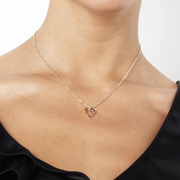 Little Crazy Heart Pendant Gold - Efva Attling halsband - Snabb frakt & paketinslagning - Nordicspectra.se