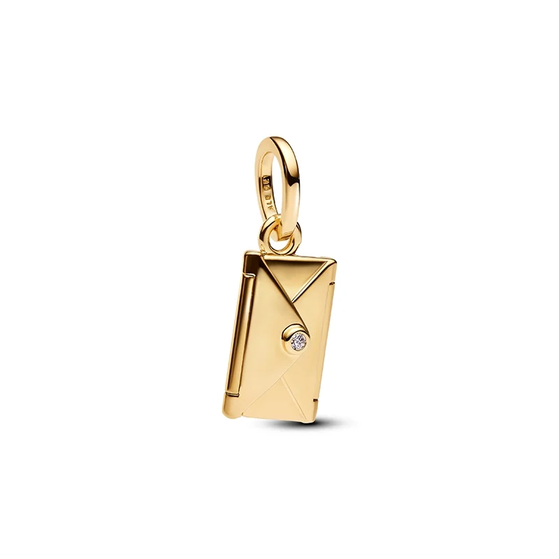 Brev Hängberlock Guld