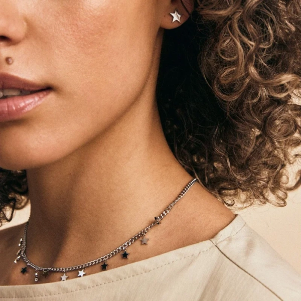 Sirius Chain Necklace Steel - Edblad - Snabb frakt & paketinslagning - Nordic Spectra