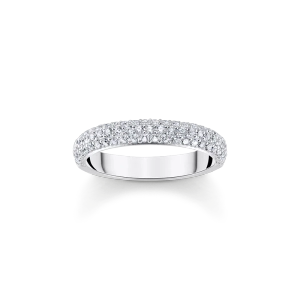 Ring mit weißem Zirkonia-Pavé Silber - Thomas Sabo - Nordic Spectra