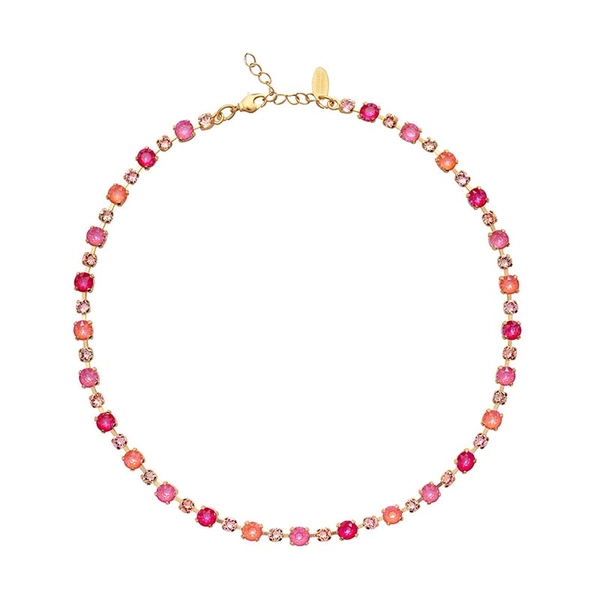 Calanthe Necklace Gold Coral Combo - Caroline Svedbom - Snabb frakt & paketinslagning - Nordicspectra.se