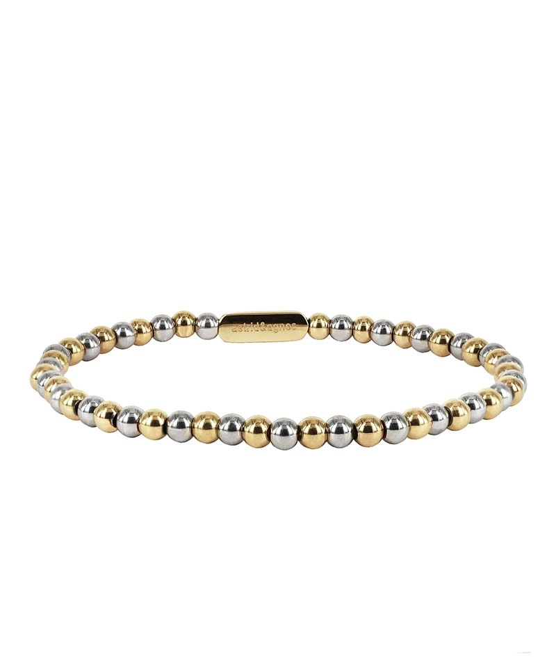 MIZA Armband Stål/Guld - Astrid & Agnes - Snabb frakt & paketinslagning - Nordicspectra.se