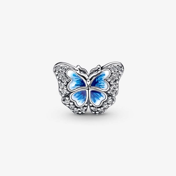 Blue Butterfly Glittrande Berlock - PANDORA - Snabb frakt & paketinslagning - Nordicspectra.se