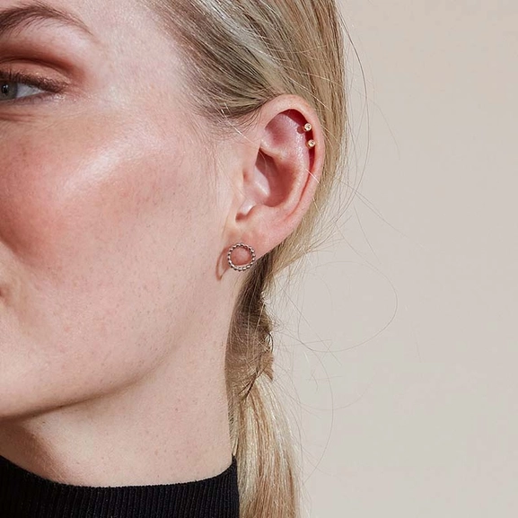 Vinci Studs Gold - Edblad - Snabb frakt & paketinslagning - Nordicspectra.se