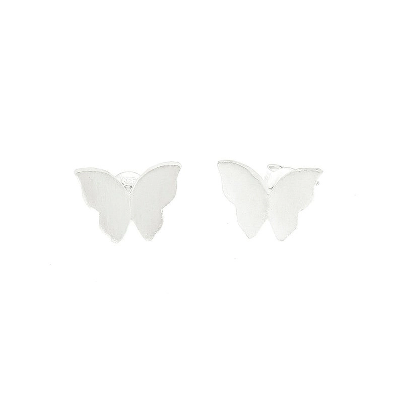 CU Jewellery - Butterfly Ear Silver