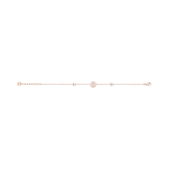 Armband Kreise mit weißen Steinen verroségoldet von Thomas Sabo, Schneller Versand - Nordicspectra.de
