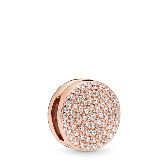 PANDORA Reflexions Dazzling Elegance Rose Clip Berlock - PANDORA - Snabb frakt & paketinslagning - Nordicspectra.se