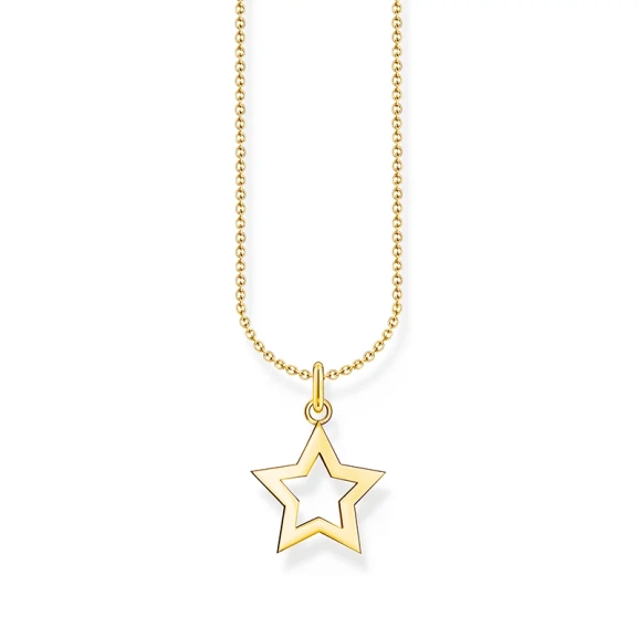 Kette mit Stern-Anhänger vergoldet - Thomas Sabo - Nordic Spectra