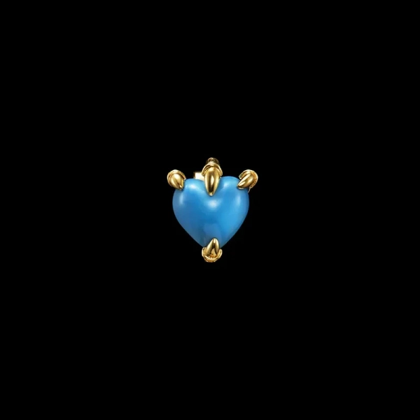 Claw Stud Turquoise Gold - Maria Nilsdotter - 1-2 dagars leverans - Nordic Spectra