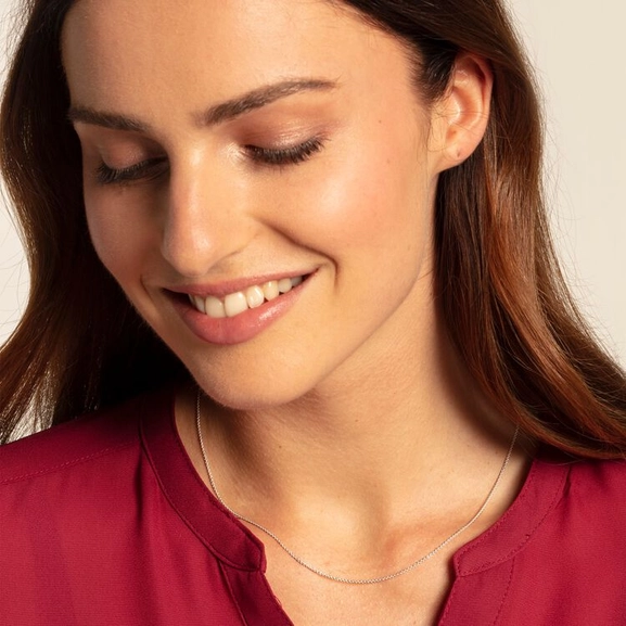 Ankerkette Silber 1 mm von Thomas Sabo, Schneller Versand - Nordicspectra.de