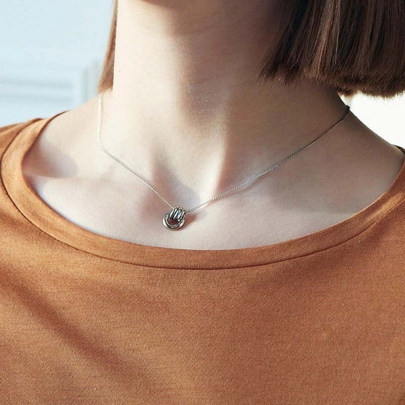 Elsie Necklace Steel - Edblad - Snabb frakt & paketinslagning - Nordicspectra.se