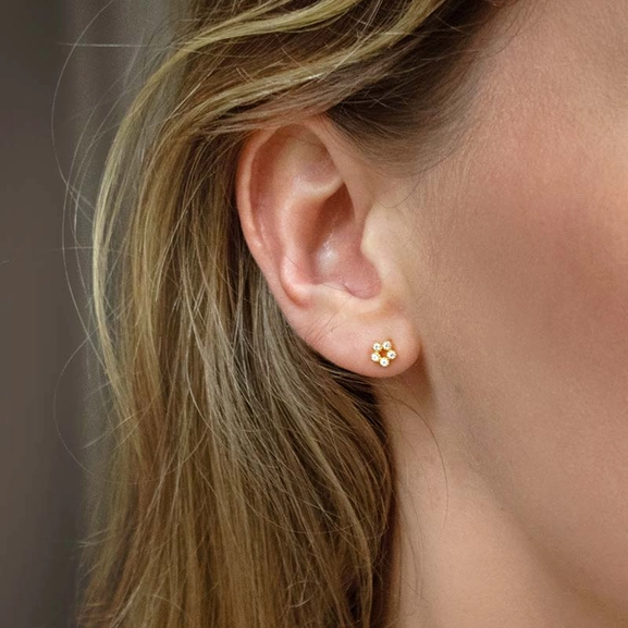 Bliss Studs Gold - Drakenberg Sjölin Örhängen - Snabb frakt & paketinslagning - Nordicspectra.se