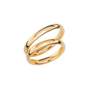 SR1002-3 Gold - Wedding & engagement rings - Schalins - Scandinavian design - Nordic Spectra