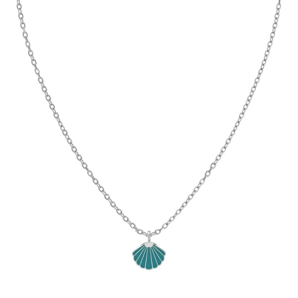 Laguna Necklace Shell Kids Steel - Edblad - Snabb frakt & paketinslagning - Nordic Spectra