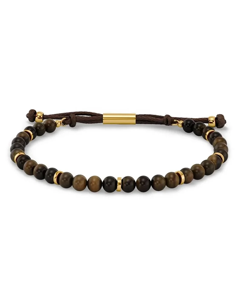Edblad - Dylan Bracelet Light Brown Gold
