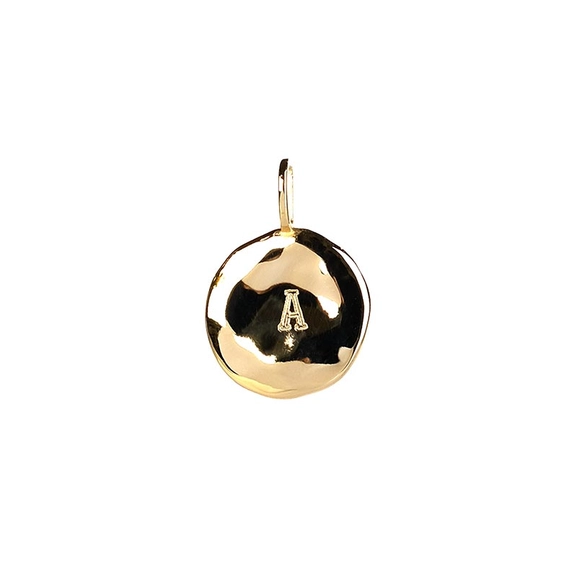 Organic Letter Coin Gold - Emma Israelsson - Snabb frakt & paketinslagning - Nordic Spectra