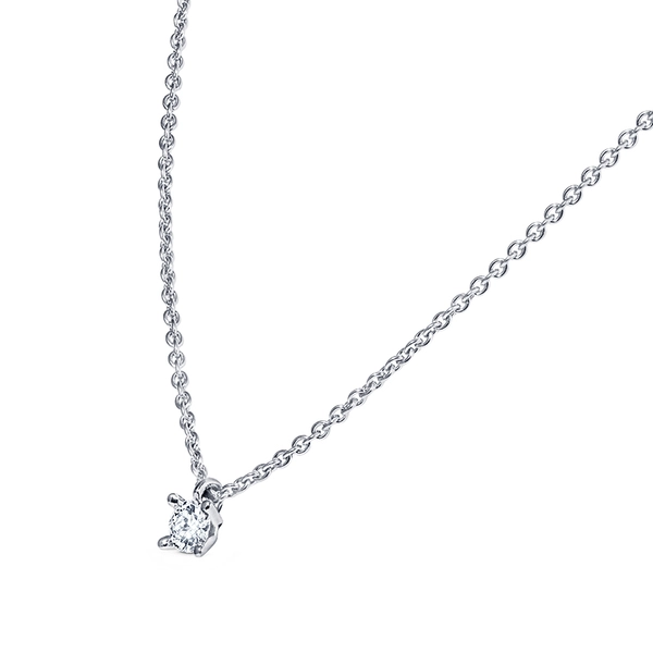 Stella Diamond Necklace White Gold - Nordic Spectra - Suuri valikoima & ilmainen lahjapaketointi - Nordicspectra.fi