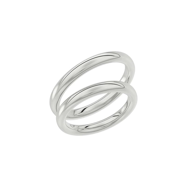 220-3 Silver - Wedding & engagement rings - Schalins - Scandinavian design - Nordic Spectra