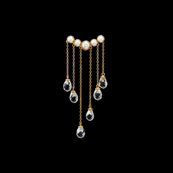 Rain Earring Gold - Maria Nilsdotter - 1-2 dagars leverans - Nordic Spectra