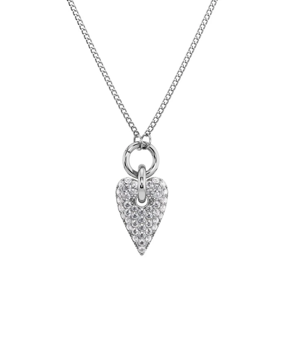 Edblad - Amore Sparkle Necklace L Silver